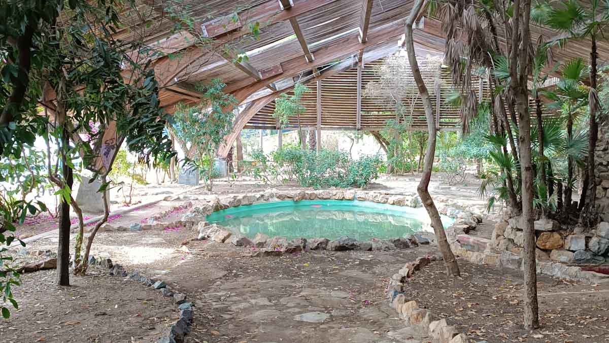 Umbráculo del Jardín Americano
